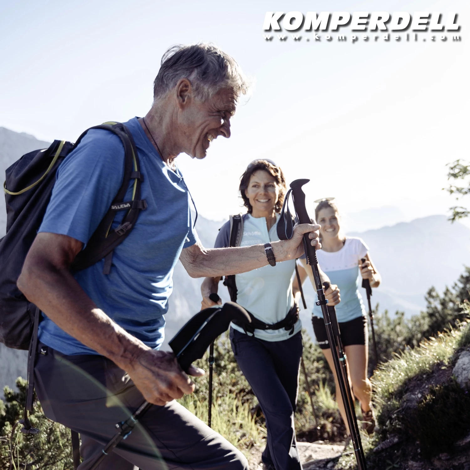 Komperdell Carbon Trail.FXP Foldable Trailrunning Stokken (Paar) - Black/bronze - Afbeelding 6