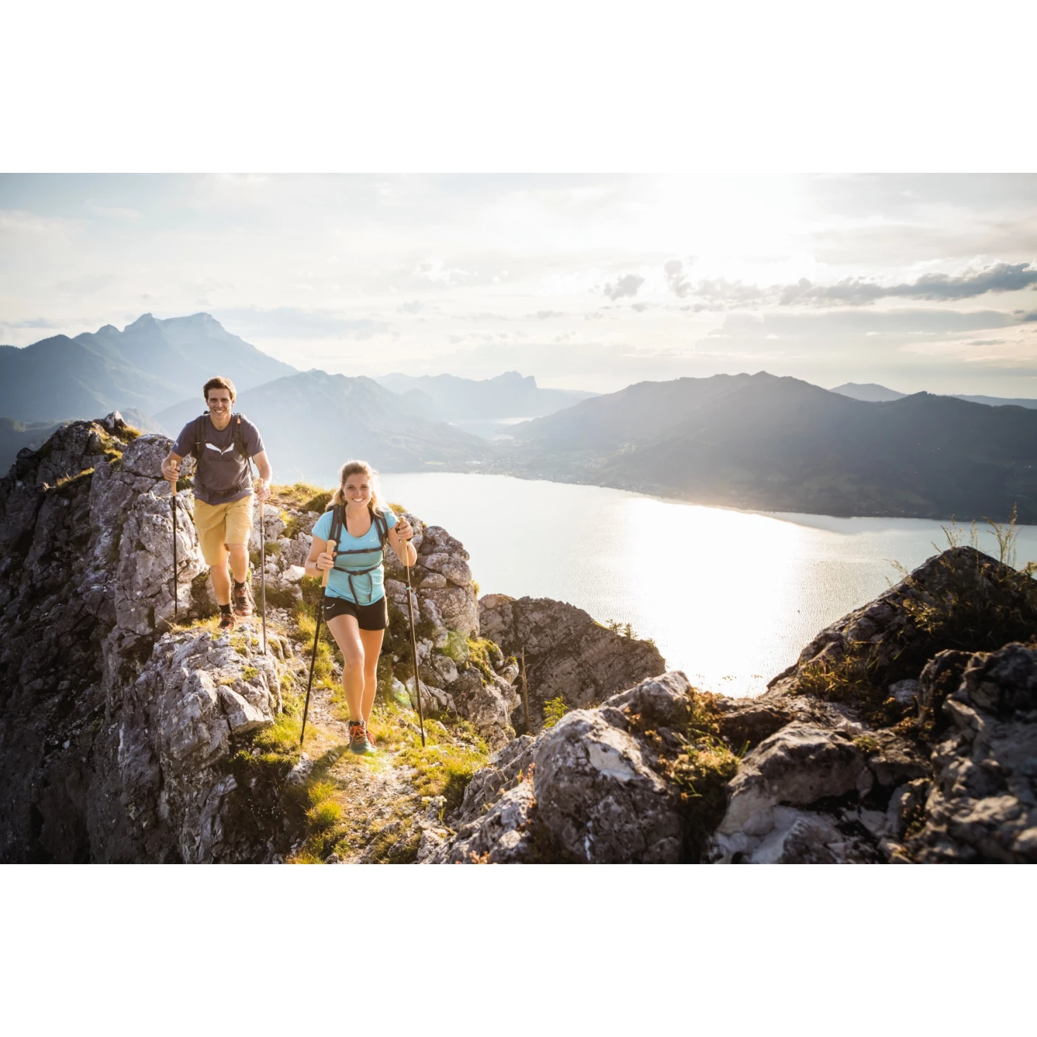 Komperdell Carbon FXP.4 Summit Vario Compact Trekkingstokken (Paar) - Zwart/mint - Afbeelding 3