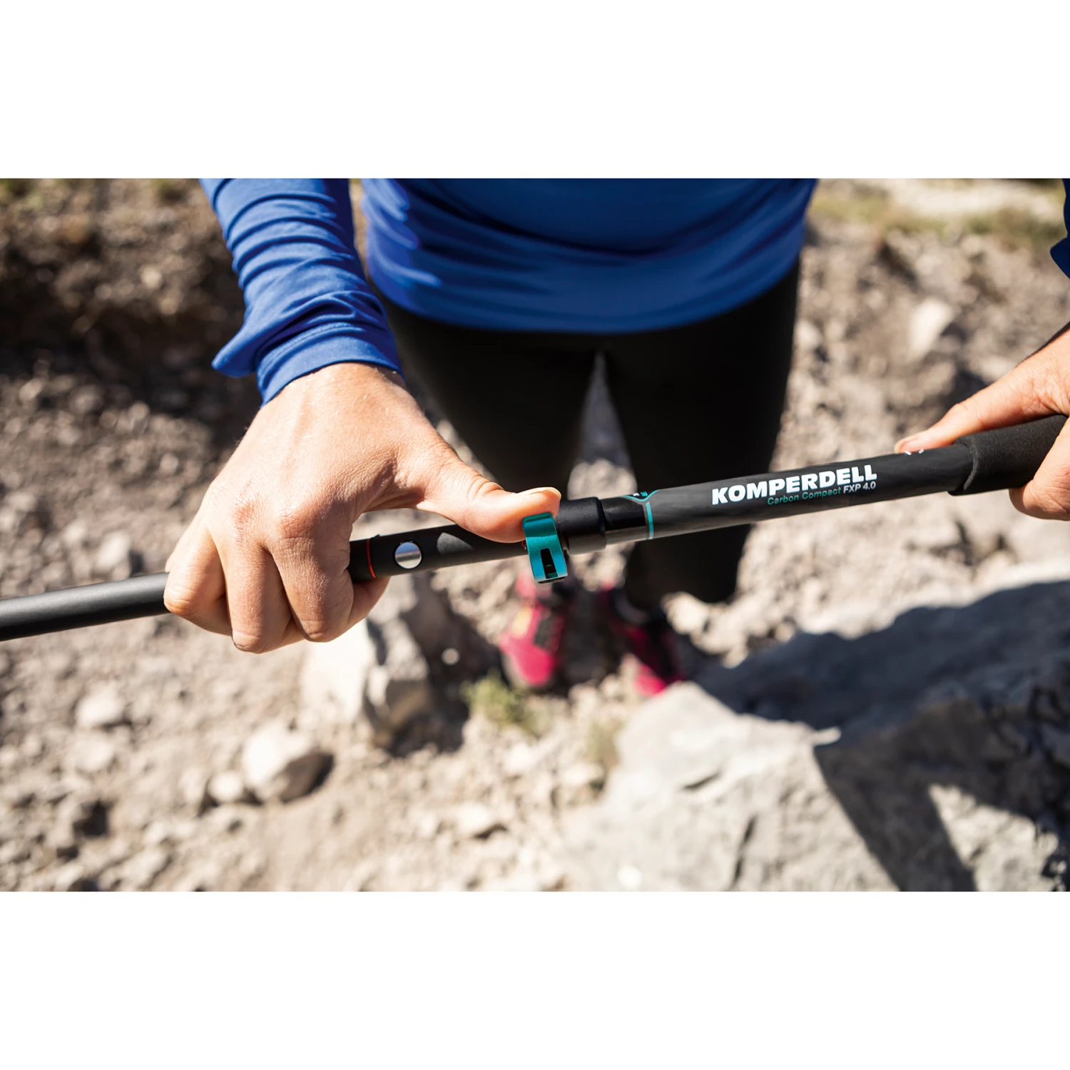 Komperdell Shockmaster Cork Powerlock Trekkingstokken (Paar) - Afbeelding 6