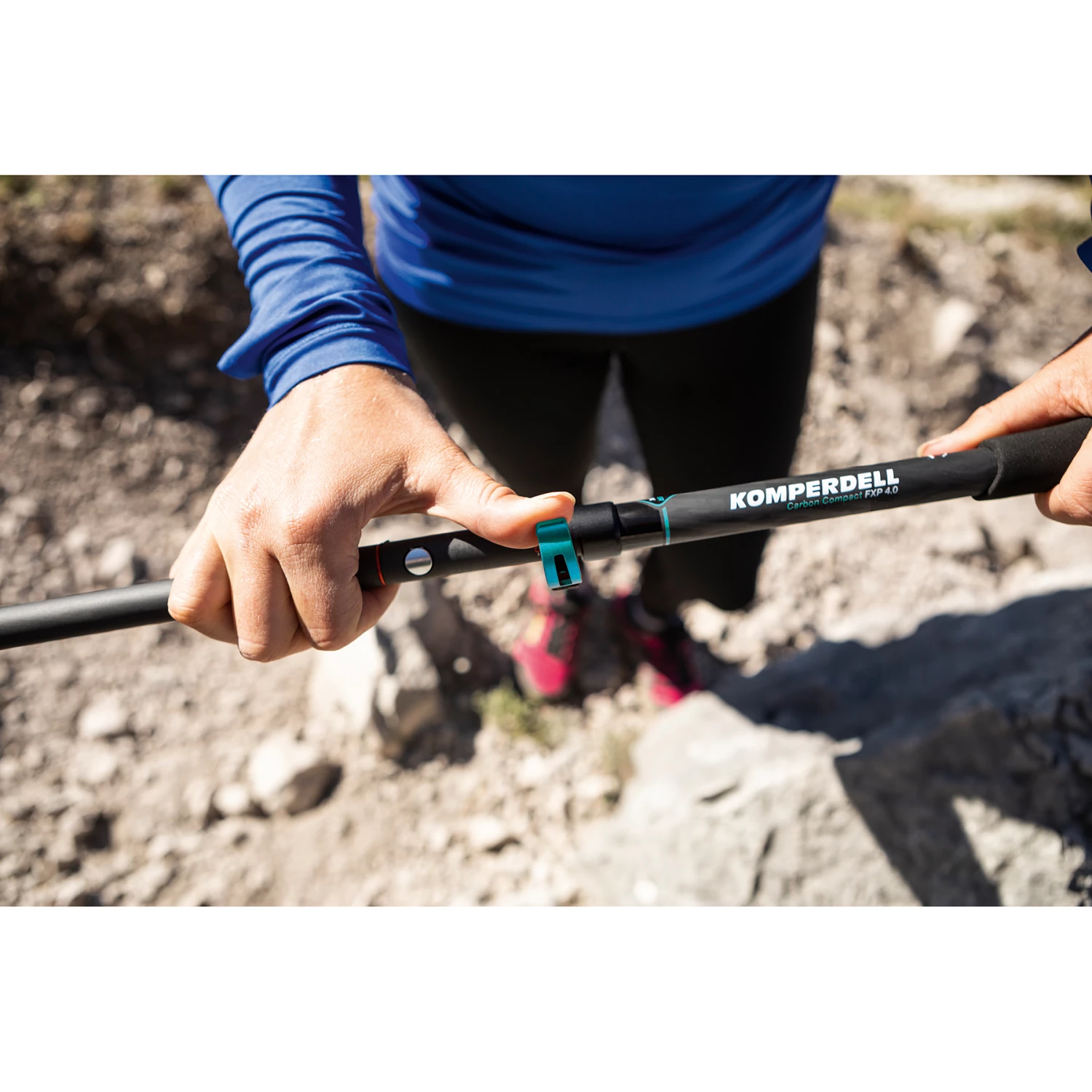 Komperdell Shockmaster Cork PL Compact Trekkingstokken (Paar) - Afbeelding 6