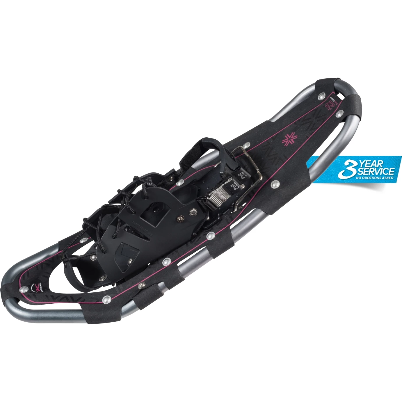 Komperdell Peakmaster Snowshoe T22 Snowshoes - Black/ Berry