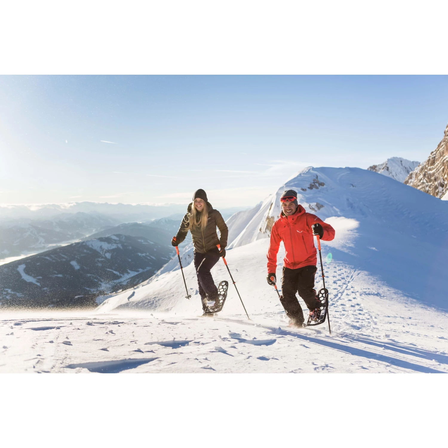 Komperdell Peakmaster Snowshoe T22 Snowshoes - Black/ Berry - Afbeelding 3