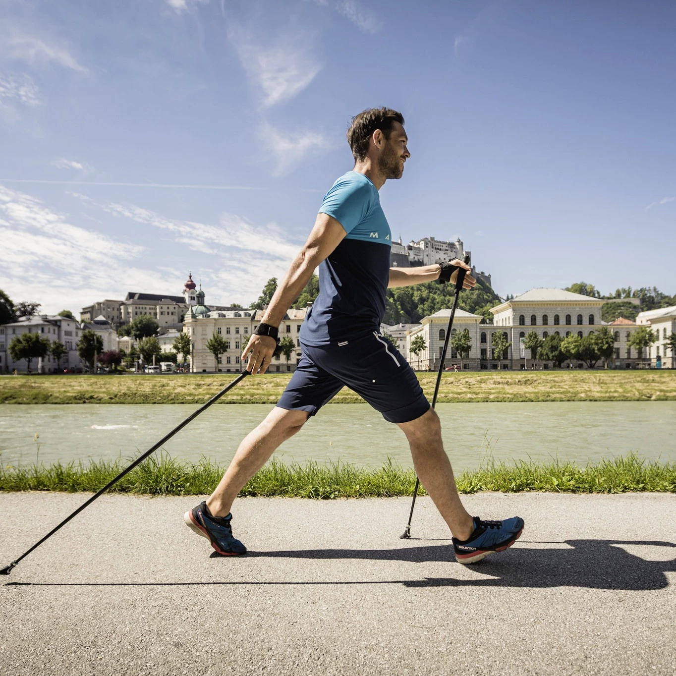 Komperdell Traveller FXP Nordic Walking Stokken (Paar) - Zwart - Afbeelding 3