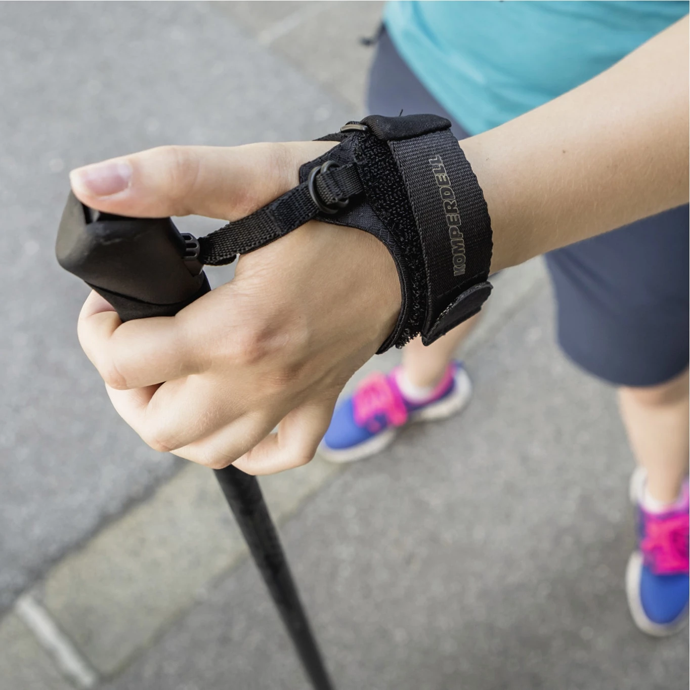 Komperdell Traveller FXP Nordic Walking Stokken (Paar) - Zwart - Afbeelding 4