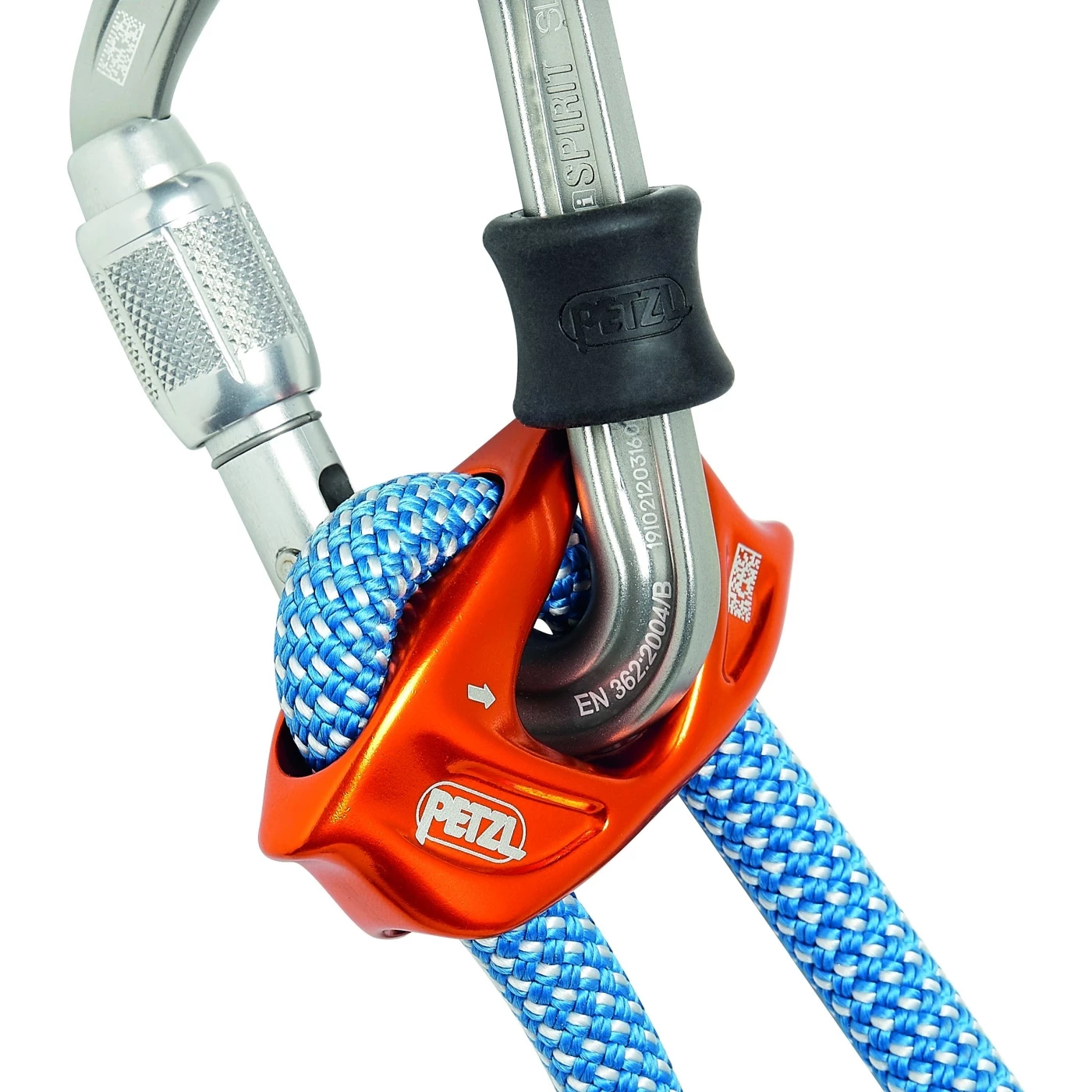 Petzl Connect Adjust Single Positioning Lanyard - Blau Connect Adjust 15 - 95cm - Afbeelding 3