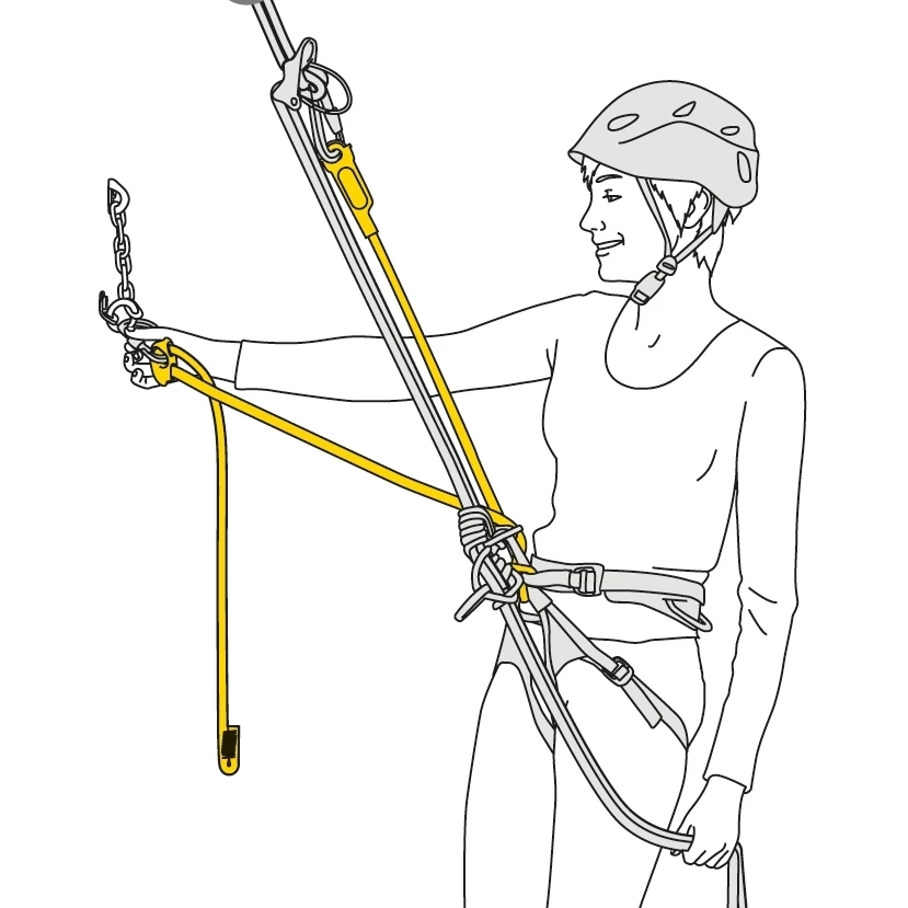 Petzl Dual Connect Adjust Lanyard - Afbeelding 3