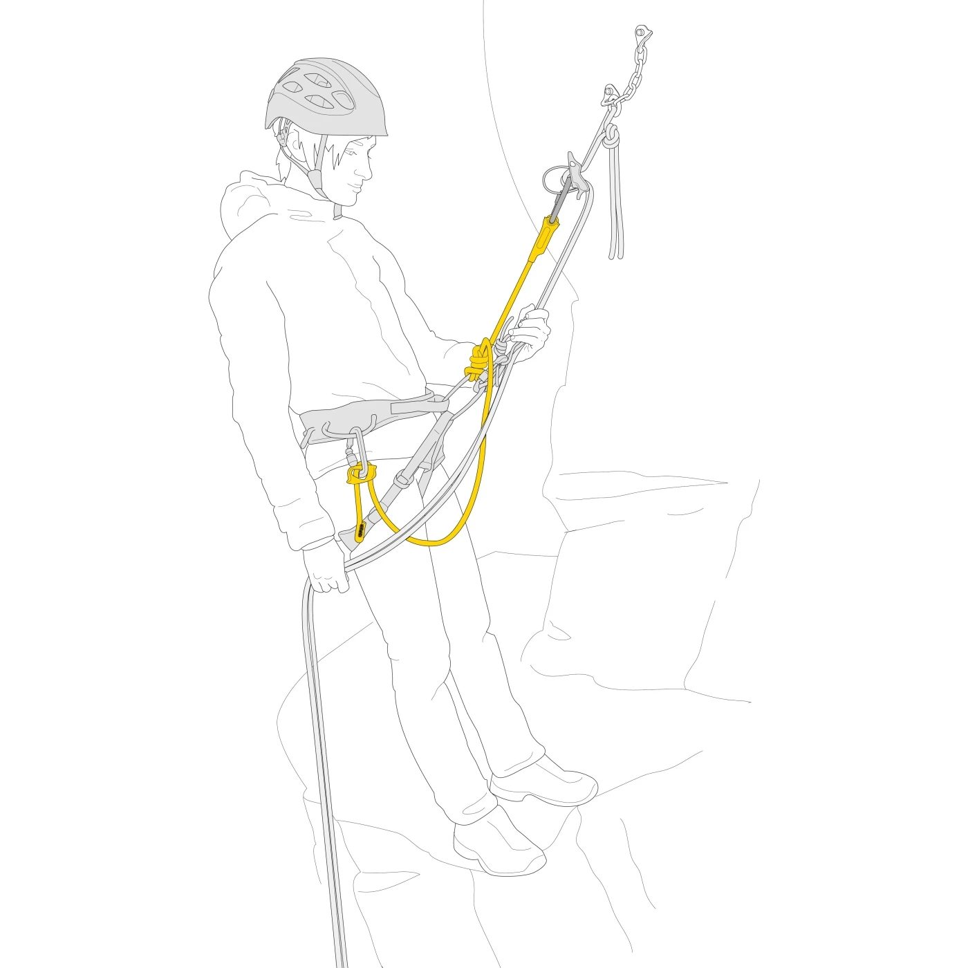 Petzl Dual Connect Vario Lanyard - Afbeelding 4