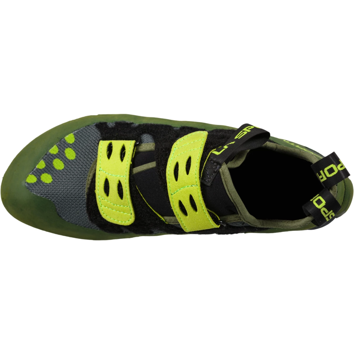 La Sportiva GeckoGym Vegan Klimschoenen - Olive/Neon La Sportiva GeckoGym Vegan Klimschoenen - Olive/Neon -Edelrid Shop la sportiva geckogym vegan climbing shoes olive neon 2 1064500