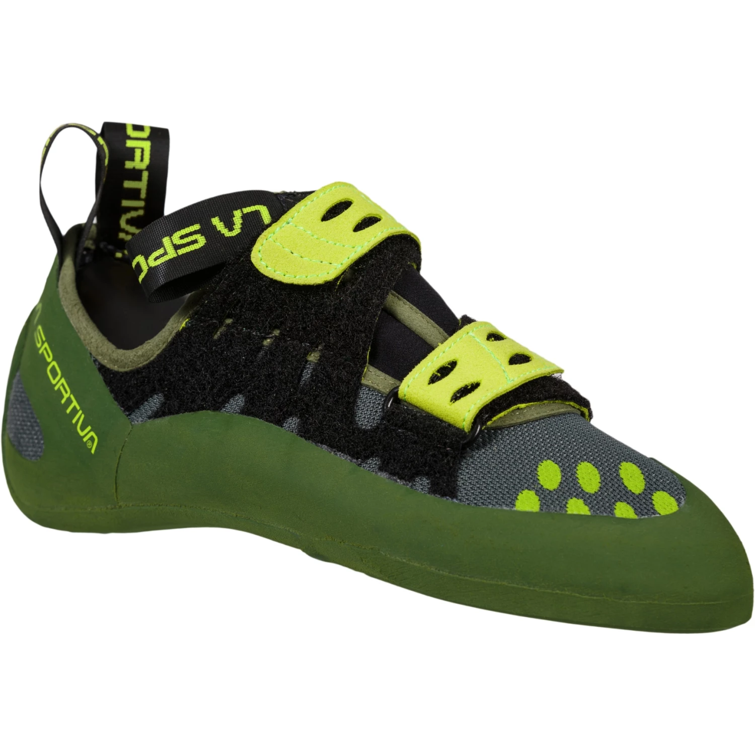 La Sportiva GeckoGym Vegan Klimschoenen - Olive/Neon La Sportiva GeckoGym Vegan Klimschoenen - Olive/Neon -Edelrid Shop la sportiva geckogym vegan climbing shoes olive neon 6 1064504