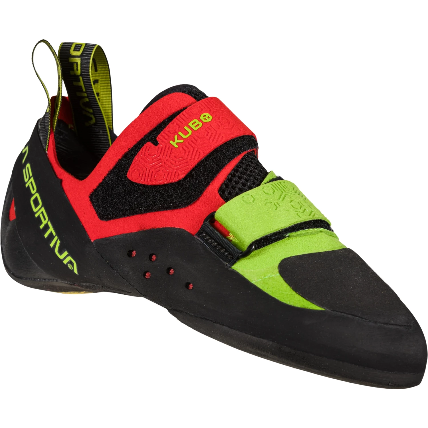 La Sportiva Kubo Klimschoenen - Goji/Neon La Sportiva Kubo Klimschoenen - Goji/Neon -Edelrid Shop la sportiva kubo climbing shoes goji neon 6 1493552