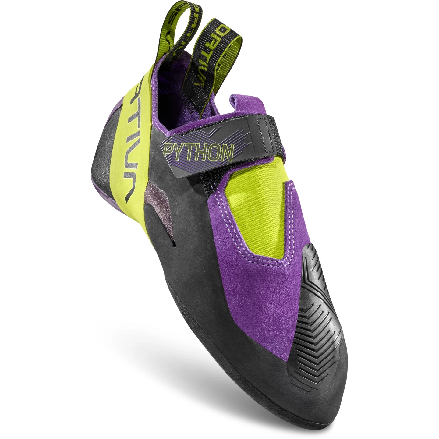 La Sportiva Python Klimschoenen - Purple/Lime Punch - Afbeelding 5