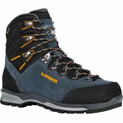 LOWA Ticam Evo GTX Heren Trekking-Boots - Staalblauw/oranje