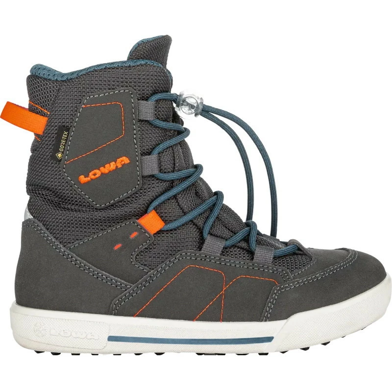 LOWA Raik GTX Kinderwinterlaarzen - Anthracite/petrol (Maat 25-35) - Afbeelding 3
