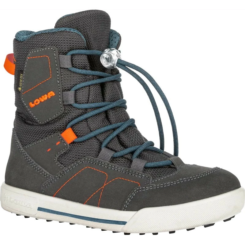 LOWA Raik GTX Kinderwinterlaarzen - Anthracite/petrol (Maat 25-35)