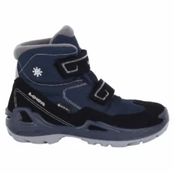LOWA Milo GTX Mid Kinderschoenen - Zwart/navy (Maat 25-35)