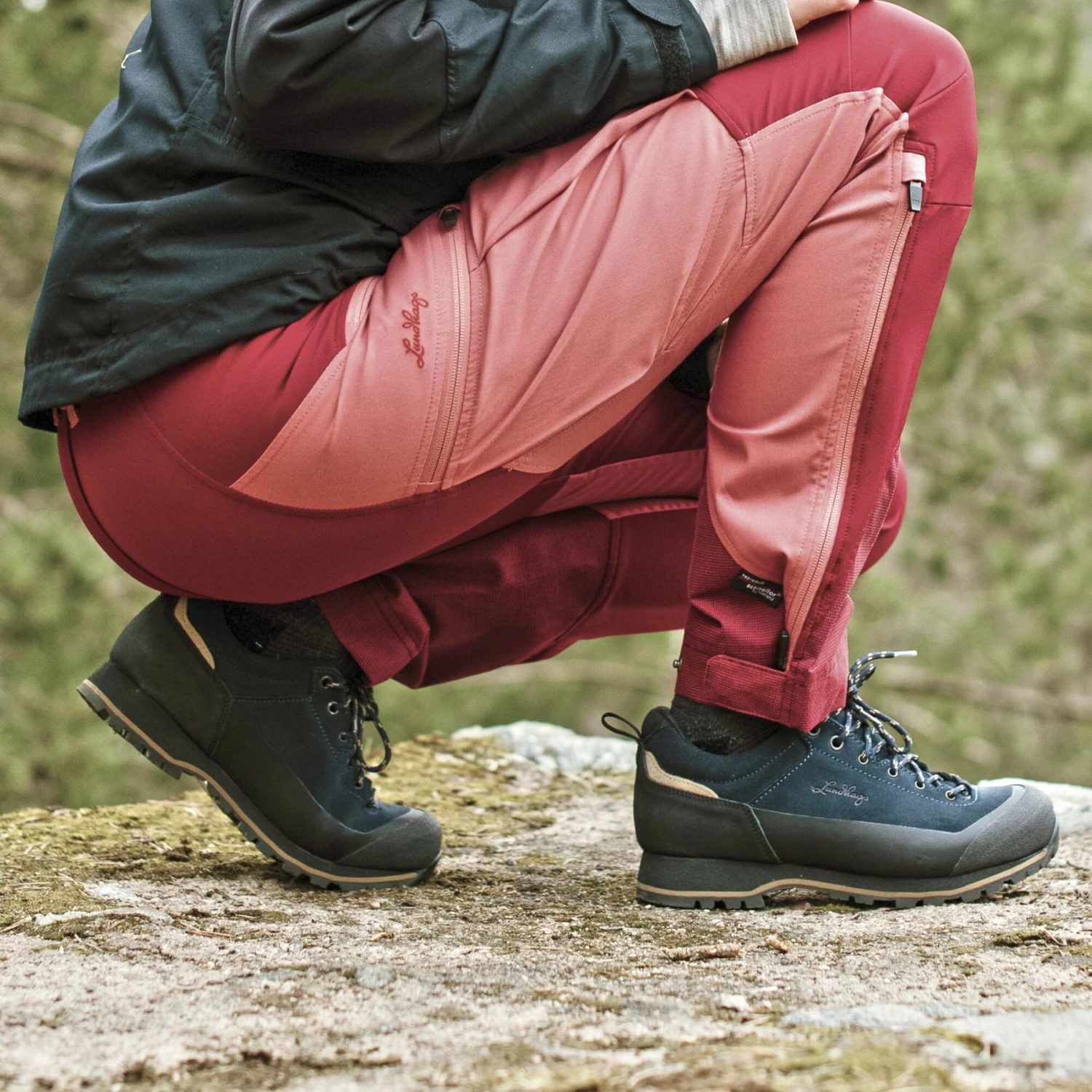 Lundhags Bjerg Low Wandelschoenen - Deep Blue 472 - Afbeelding 3