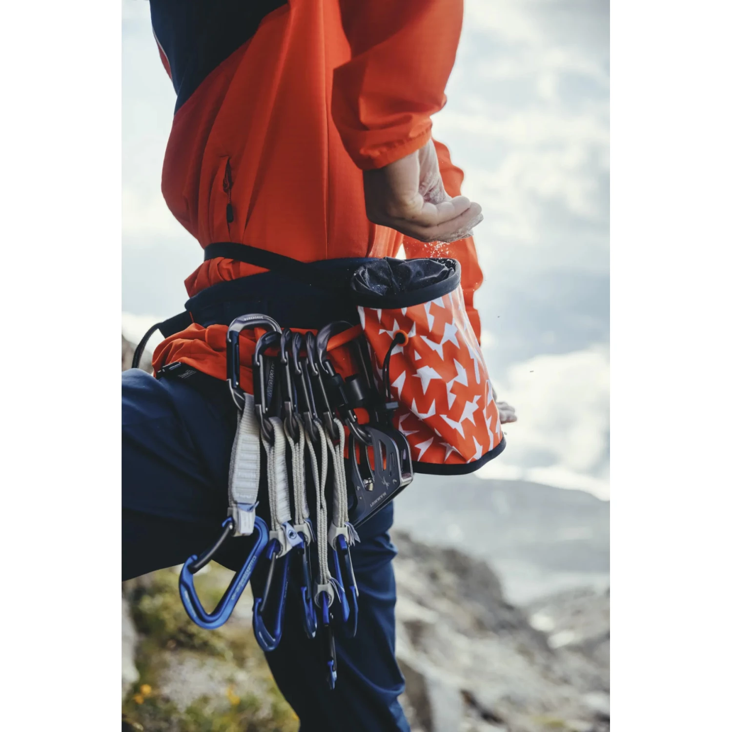 Mammut Gym Print Chalk Bag Pofzak - Mello - Afbeelding 4