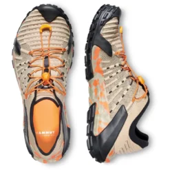 Mammut Hueco Knit II Low Schoenen Heren - Savannah-black