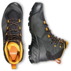 Mammut Sapuen High GTX Schoenen Heren - Zwart-dark Radiant