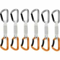 Mammut Sender Keylock 12 Cm Quickdraws - Set Van 6 - Light Grey-gold