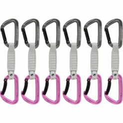 Mammut Workhorse Keylock 12 Cm Quickdraw Set - Set Van 6 - Grey-pink
