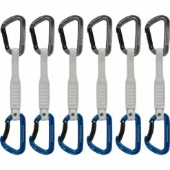 Mammut Workhorse Keylock 17 Cm Quickdraw Set - Set Van 6 - Grey-blue