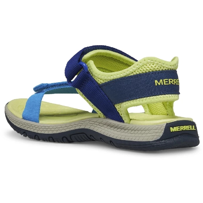 Merrell Kahuna Web Sandalen Kinderen - Blue/navy/lime - Afbeelding 4