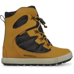 Merrell Snow Bank 4.0 Waterproof Winterlaarzen Kinderen - Wheat/black