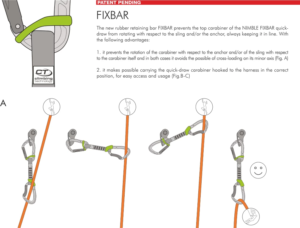 Climbing Technology Nimble Fixbar Set DY Quickdraw - 22 cm Climbing Technology Nimble Fixbar Set DY Quickdraw - 22 Cm -Edelrid Shop nimble fixbar set dy 2e688fa a0b express set 12cm 2 878377