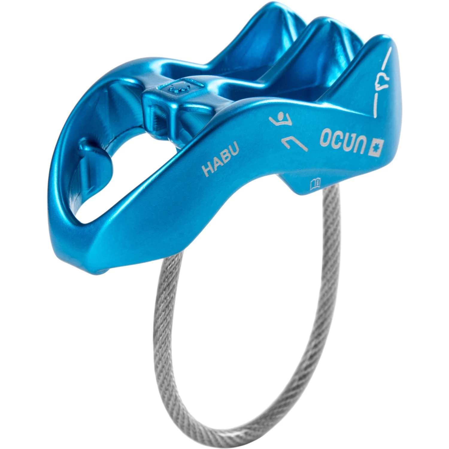 Ocun Ocún Habu - Belay And Rappel Device - Blue