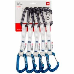 Ocun OcĂșn Hawk QD Wire Bio-DYN-Ring 15 Mm Quickdraw Set - 15 Cm - Pack Of 5 - Blauw