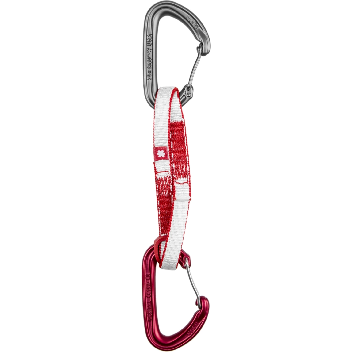 Ocún Kestrel QD St-Sling Set Dyn Quickdraw - 12 mm - 40 cm - rood Ocun Ocún Kestrel QD St-Sling Set Dyn Quickdraw - 12 Mm - 40 Cm - Rood -Edelrid Shop ocun kestrel qd st sling set dyn 12 40 cm red 04710 01 1171574