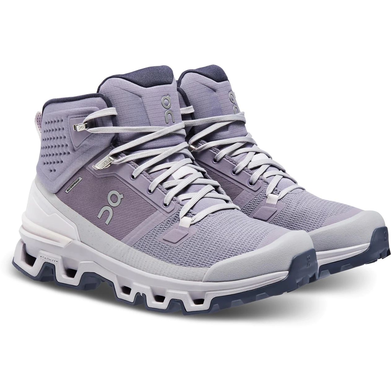 On Running On Cloudrock 2 Waterproof Dames Wandelboots - Shark & Fade