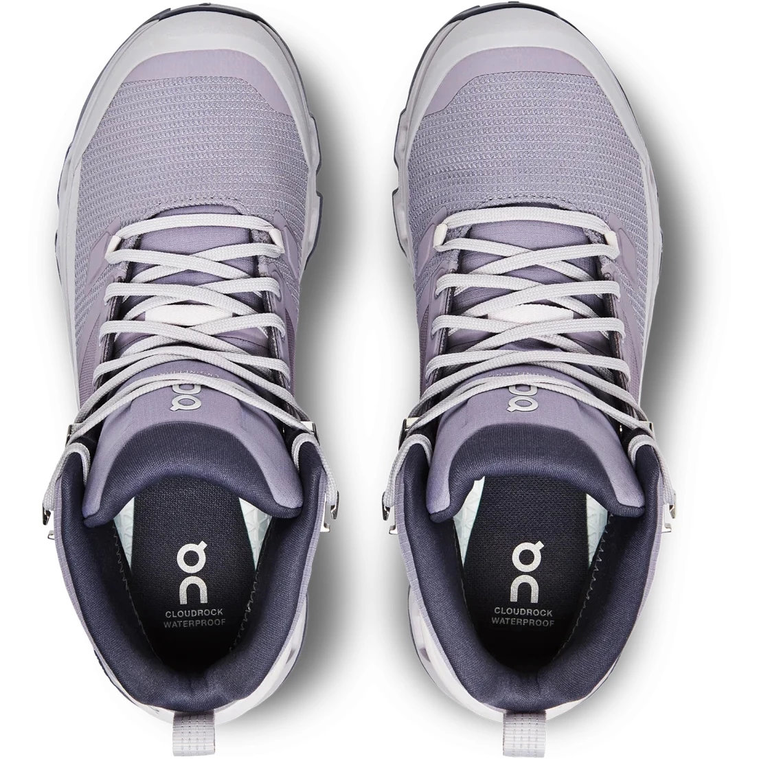 On Running On Cloudrock 2 Waterproof Dames Wandelboots - Shark & Fade - Afbeelding 4