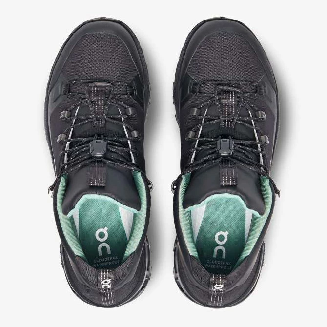On Running On Cloudtrax Waterproof Dames Wandelschoenen - Zwart - Afbeelding 4