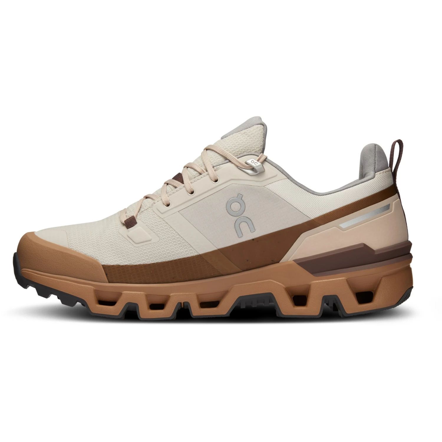 On Running On Cloudwander Waterproof Wandelschoenen - Pearl & Root - Afbeelding 3
