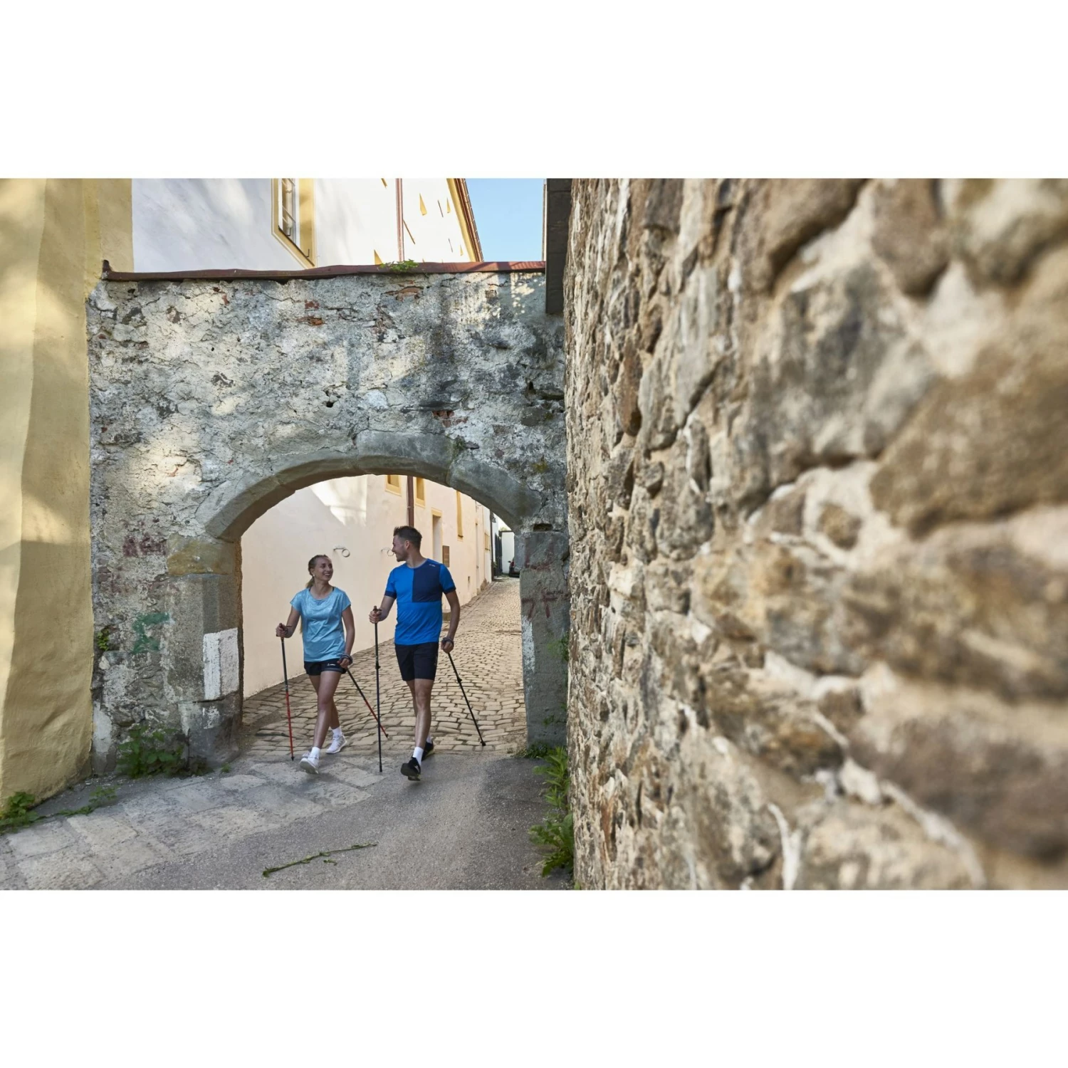 ONE WAY Team 4 MAG Nordic Walking Stokken (Paar) - Asphalt - Afbeelding 6