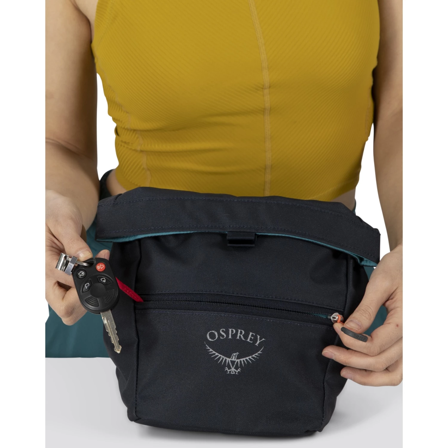 Osprey Zealot Boulder Chalk Bucket - Rocky Brook Green Osprey Zealot Boulder Chalk Bucket - Rocky Brook Green -Edelrid Shop osprey zealot chalkbucket 1 1256033