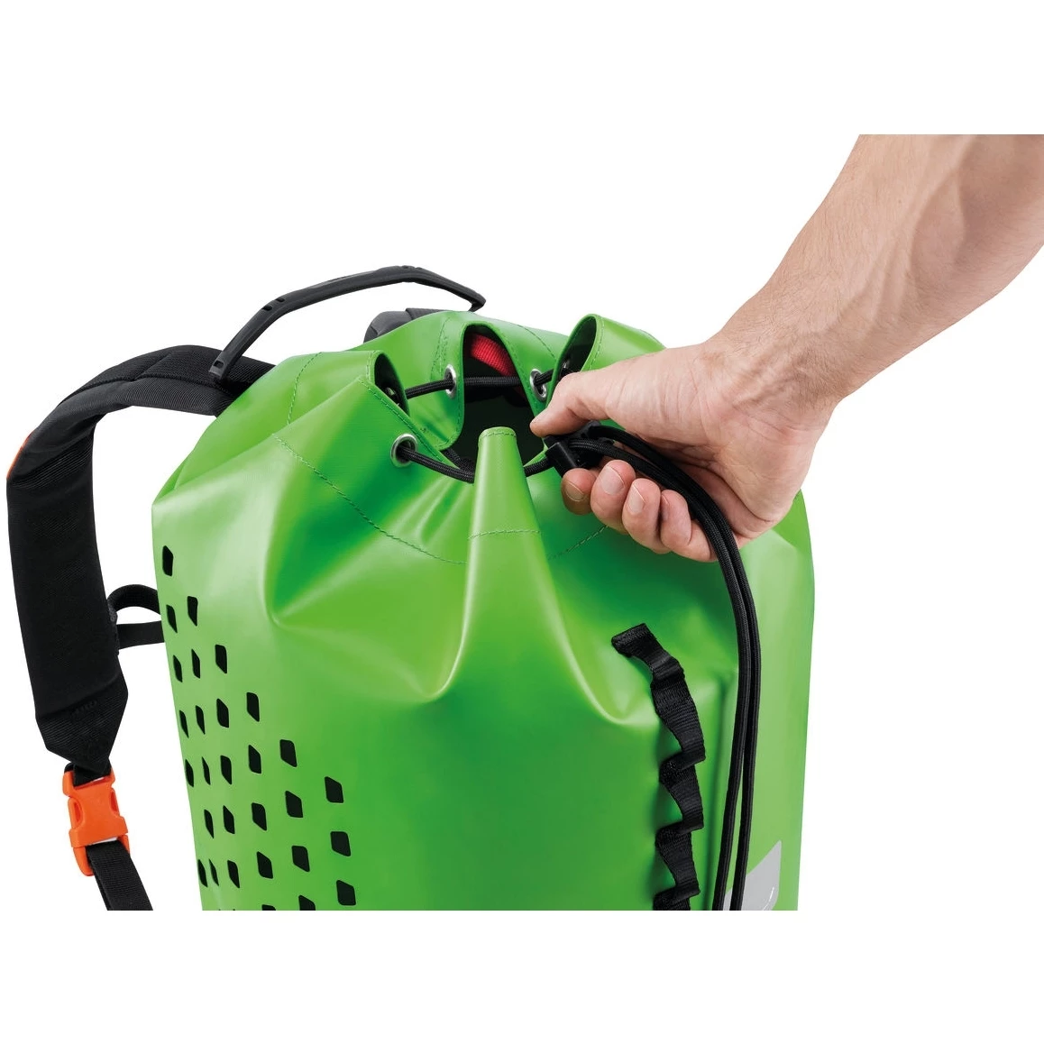 Petzl Alcanadre Club 30 Touwzak - Green/black - Afbeelding 3