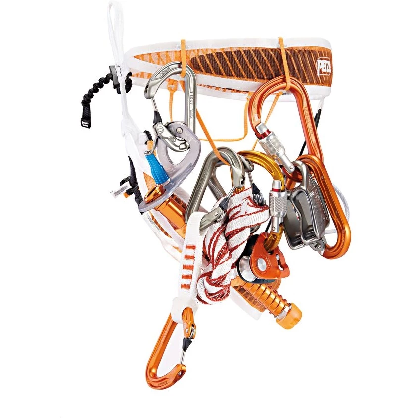 Petzl Fly - Klimgordel - Oranje/wit - Afbeelding 7