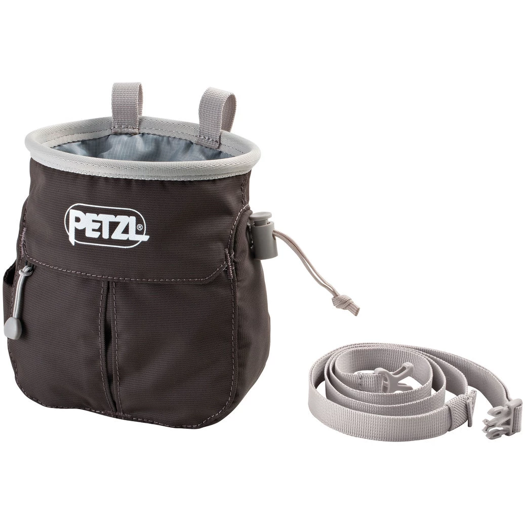 Petzl Sakapoche Chalk Bag - Grey