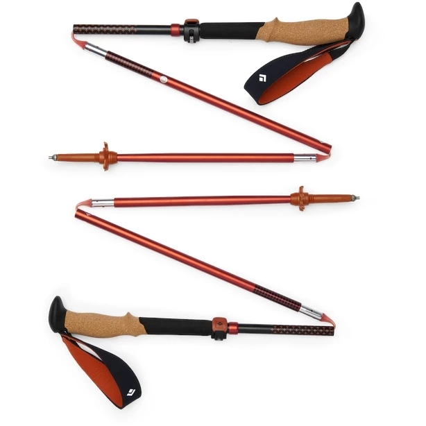 Black Diamond Pursuit FLZ Trekkingstokken (Paar) - Black-Octane - Afbeelding 2