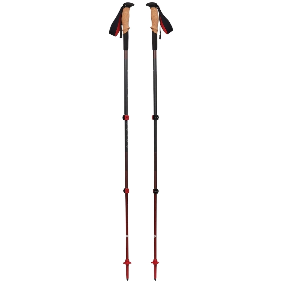 Black Diamond Pursuit Shock Trekkingstokken (Paar) - Steel Grey-Octane