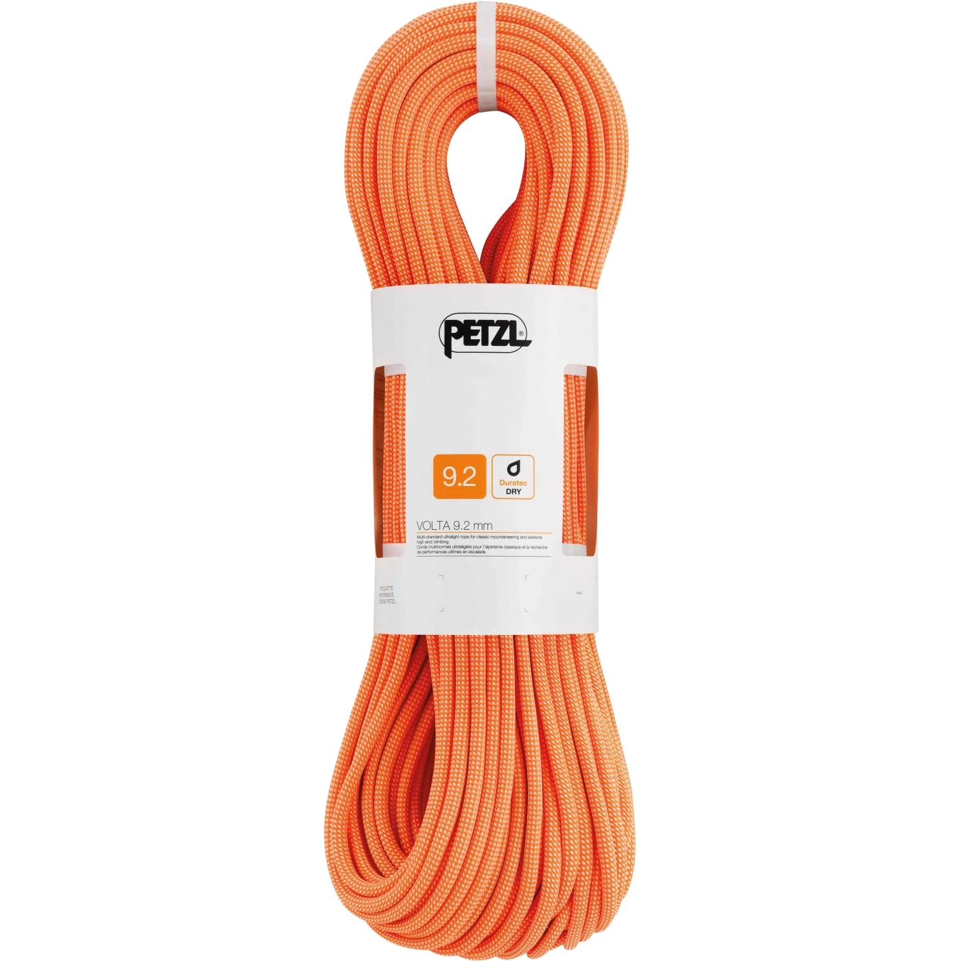Petzl Volta 9.2mm Touw - 80m - Oranje - Afbeelding 2
