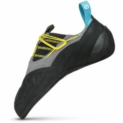Scarpa Vapor S Klimschoenen - Smoke/yellow -Edelrid Shop scarpa vapor s climbing shoe smoke yellow 3 1441672