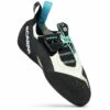 Scarpa Vapor S Dames Klimschoenen - Dust Gray/aqua