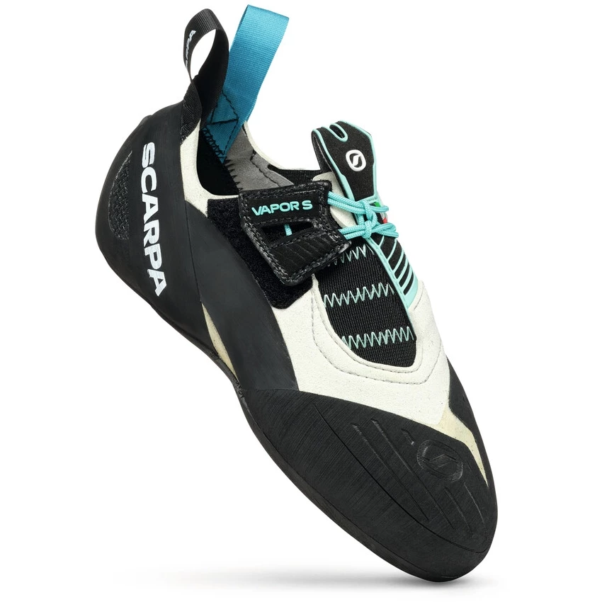 Scarpa Vapor S Dames Klimschoenen - Dust Gray/aqua