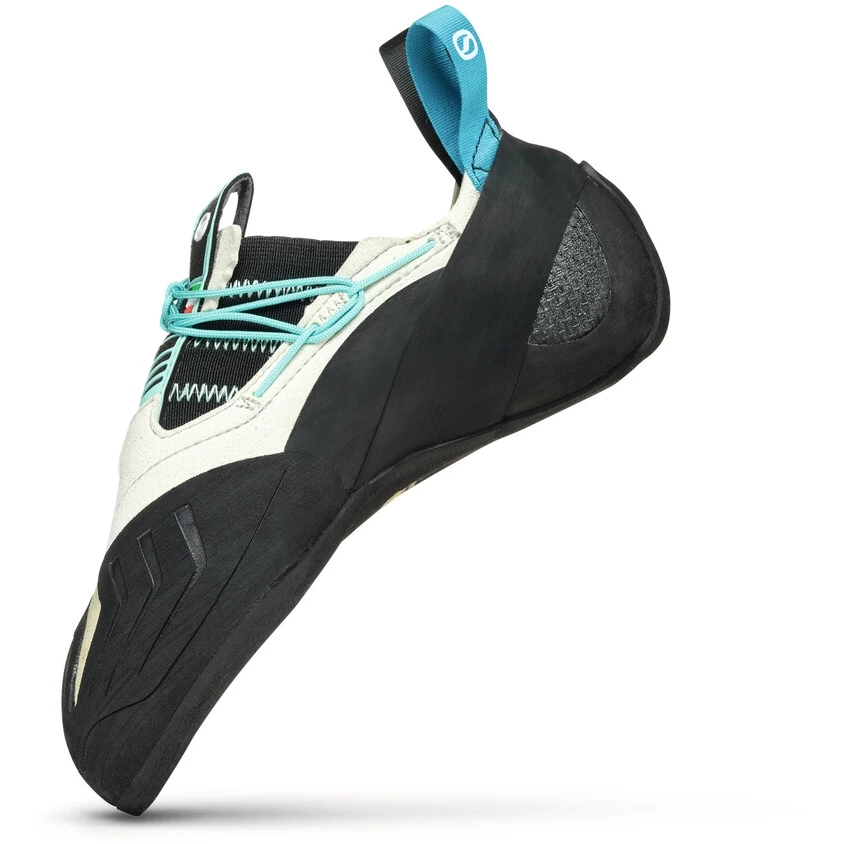 Scarpa Vapor S Dames Klimschoenen - Dust Gray/aqua - Afbeelding 6