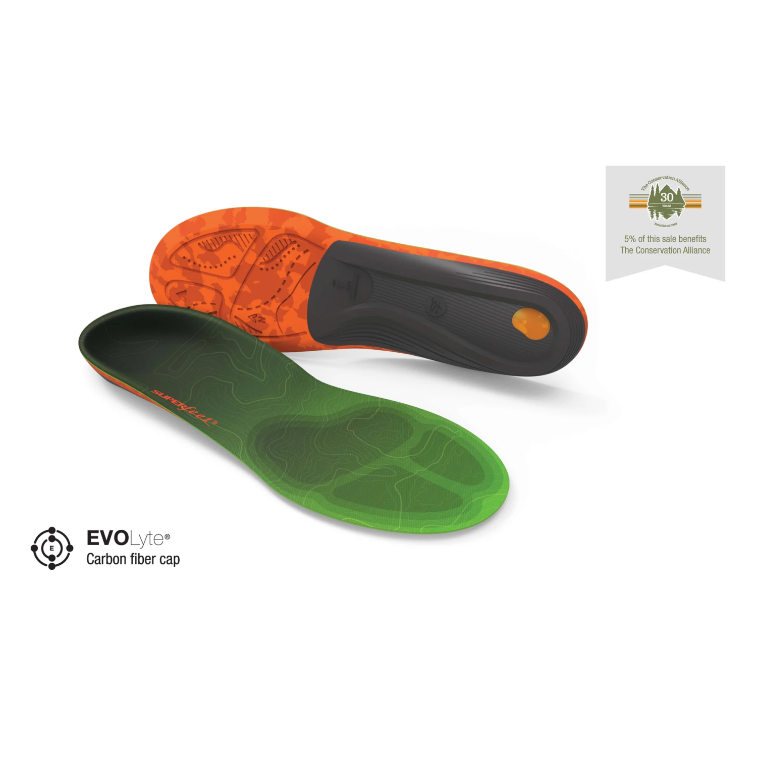 Superfeet HIKE Trailblazer Comfort Max Insole - Afbeelding 6