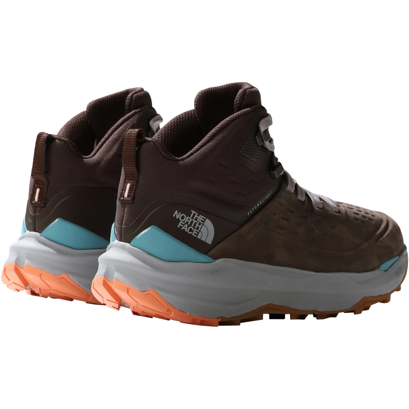 The North Face VECTIV⢠Exploris II Leer Wandelschoenen Dames - Bipartisan Brown/Demitasse Brown - Afbeelding 2
